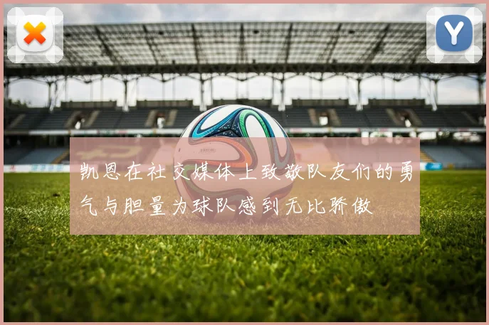 凯恩在社交媒体上致敬队友们的勇气与胆量为球队感到无比骄傲